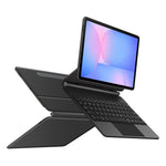 Til Samsung Galaxy Tab S10 FE / S10 Lite / S9 / S8 / S7 FE Magnetisk Flydende Bluetooth-kompatibelt Tastatur (Engelsk) + Tabletcover i Læder
