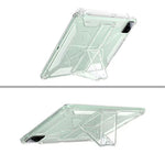 For Xiaomi Pad 7 Pro  /  Pad 7 Clear Case Kickstand Shockproof TPU + PC Tablet Cover with Pen Slot