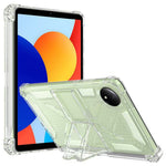 For Xiaomi Redmi Pad SE 4G 8.7 inch Clear Case Kickstand Shockproof TPU + PC Tablet Cover with Pen Slot