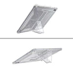 For Samsung Galaxy Tab S10+ / S9+ Clear Case Kickstand Shockproof TPU + PC Tablet Cover with Pen Slot