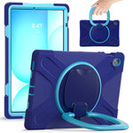 Tabletcover til Samsung Galaxy Tab S10 FE+ SM-X620 / SM-X626B TPU + PC + silikonecover støttefod håndtag greb