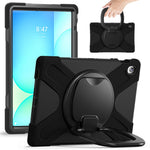 Tabletcover til Samsung Galaxy Tab S10 FE+ SM-X620 / SM-X626B TPU + PC + silikonecover støttefod håndtag greb