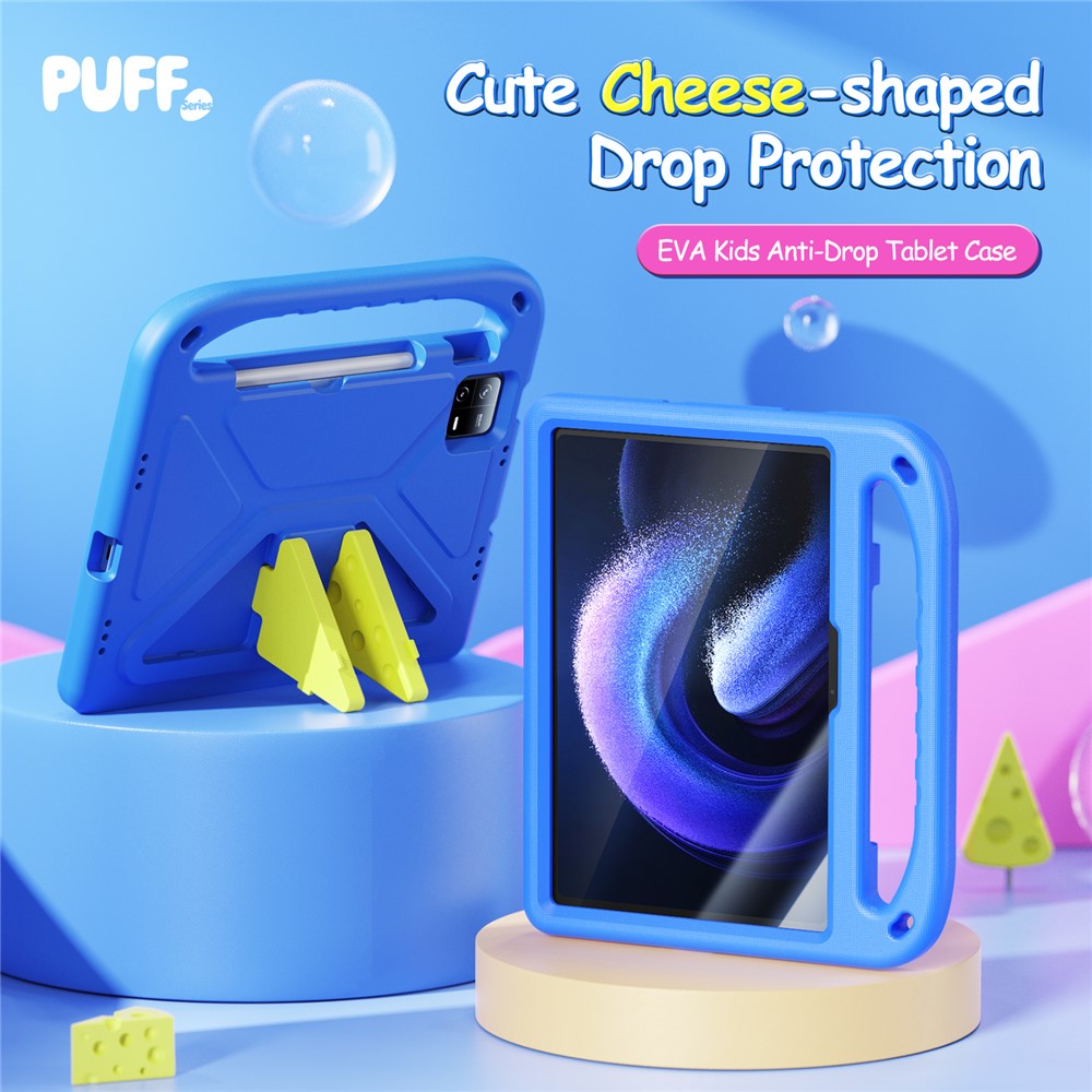 DUX DUCIS For Xiaomi Pad 6 Pro / Xiaomi Pad 6 Tablet Case with Kickstand  Puff Series EVA Kids Shockproof Cover