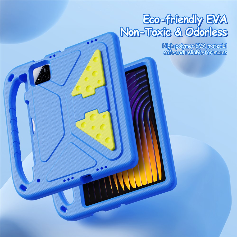 DUX DUCIS For Xiaomi Poco Pad X1 / Pad 8 Pro / Pad 8 / Pad 7 Pro / Pad 7 Tablet Case with Kickstand  Puff Series EVA Kids Shockproof Cover