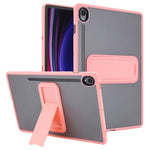 For Samsung Galaxy Tab S10 FE / Tab S9 FE / Tab S9 Case with Kickstand TPU + PC Skin-Touch Tablet Cover