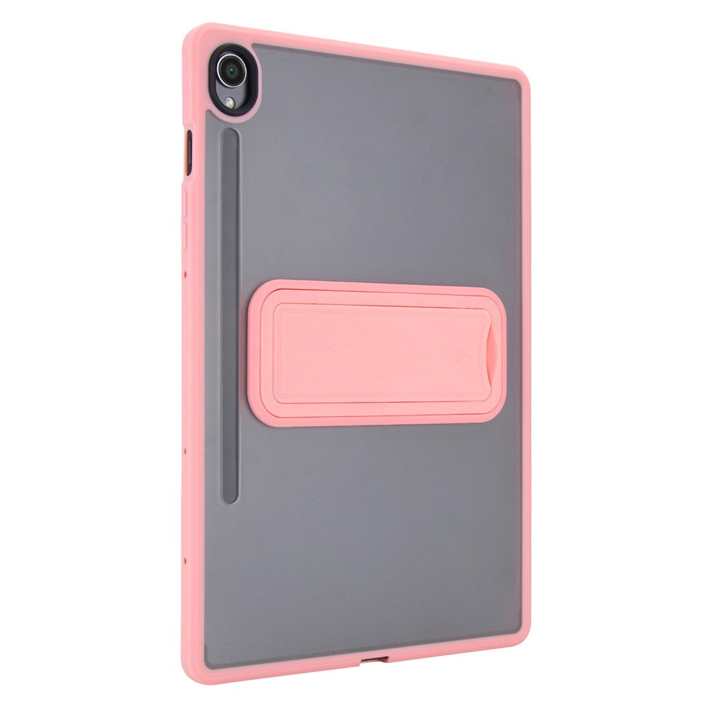 For Samsung Galaxy Tab S10 FE / Tab S9 FE / Tab S9 Case with Kickstand TPU + PC Skin-Touch Tablet Cover