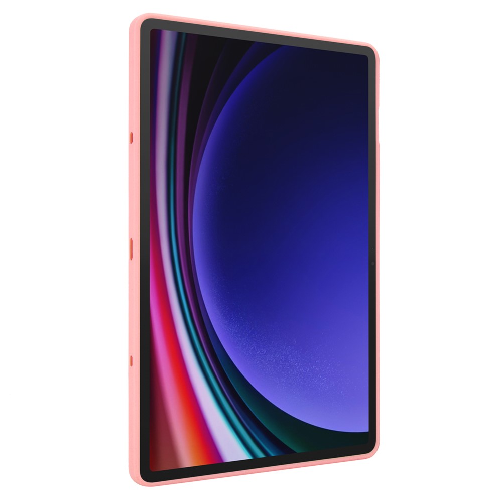 For Samsung Galaxy Tab S10 FE / Tab S9 FE / Tab S9 Case with Kickstand TPU + PC Skin-Touch Tablet Cover