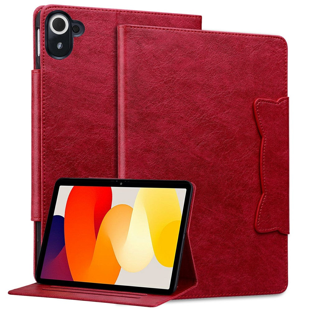 For Xiaomi Redmi Pad 8.8 2025 Case Cat Buckle Closure Leather Protective Stand Cover