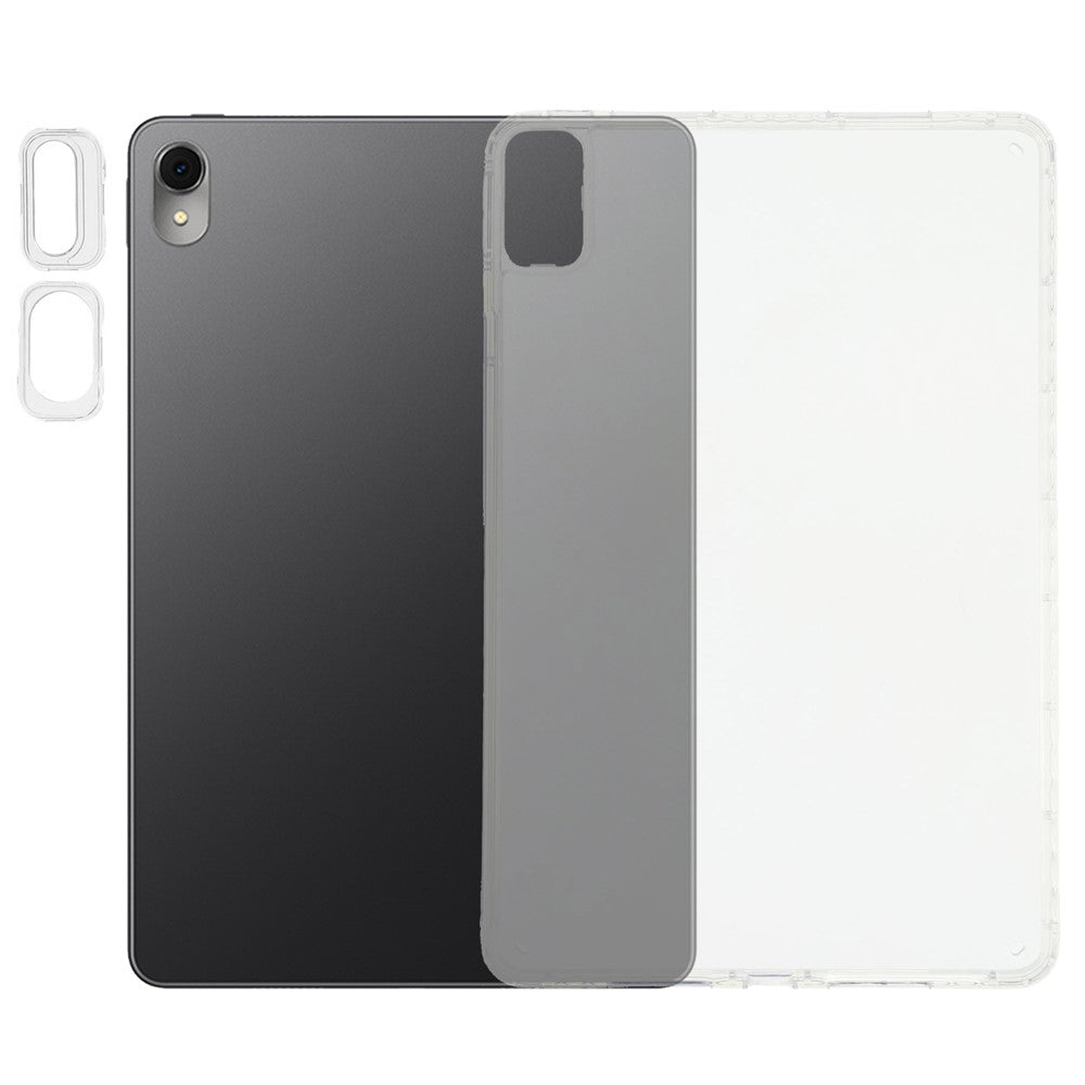 Tablet Case For Huawei MatePad SE 11 / MatePad 11 (2023) / (2021) Flexible TPU + Acrylic Shockproof Cover with Lens Frames