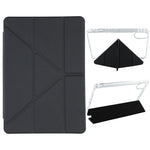 For Xiaomi Redmi Pad 2 11 Case PU Leather Origami Stand Clear Tablet Cover
