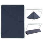 For Xiaomi Redmi Pad 2 11 Case PU Leather Origami Stand Clear Tablet Cover