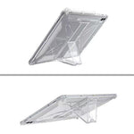 For Samsung Galaxy Tab S10 FE  /  S9 FE Clear Case Kickstand Shockproof TPU + PC Tablet Cover with Pen Slot