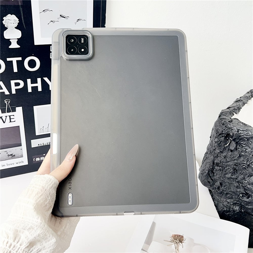 For Xiaomi Pad 6S Pro 12.4 Case Clear TPU Anti Drop Tablet Cover with Pencil Holder