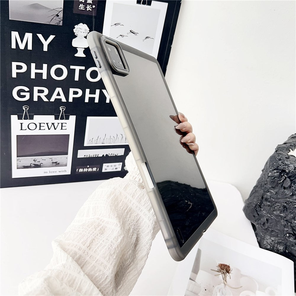 For Xiaomi Pad 6S Pro 12.4 Case Clear TPU Anti Drop Tablet Cover with Pencil Holder