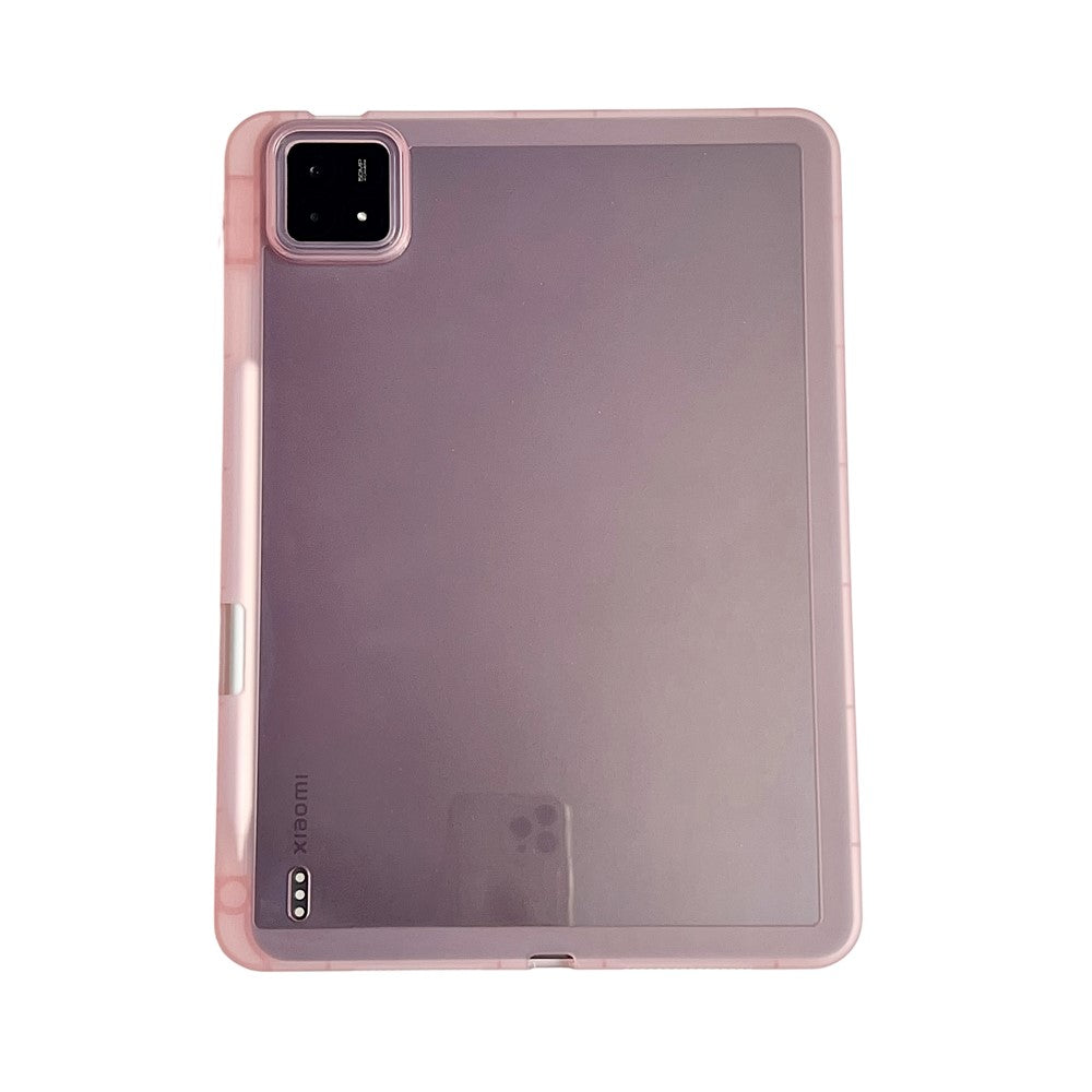 For Xiaomi Pad 6S Pro 12.4 Case Clear TPU Anti Drop Tablet Cover with Pencil Holder