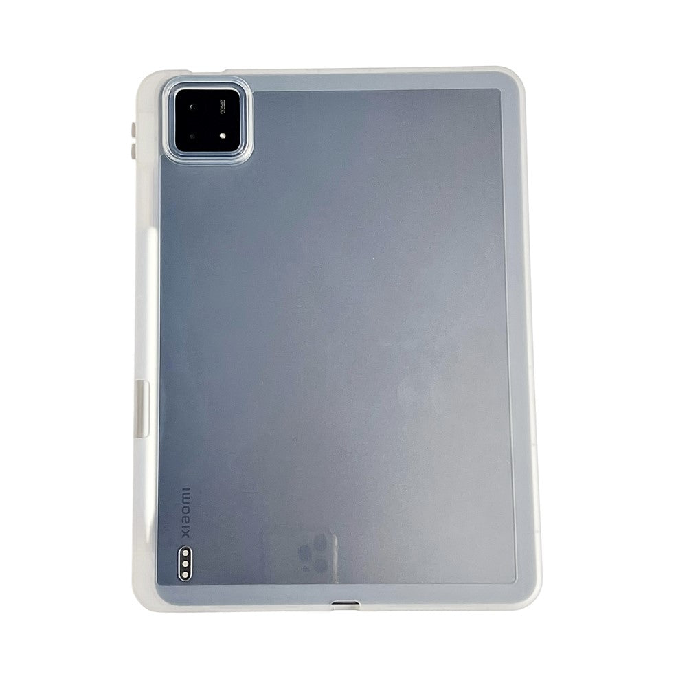 For Xiaomi Pad 6S Pro 12.4 Case Clear TPU Anti Drop Tablet Cover with Pencil Holder