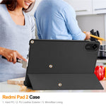 Til Xiaomi Redmi Pad 2 11 Cover Anti-drop Læder Stand Tablet Cover
