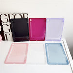 For Samsung Galaxy Tab S9 Case Clear TPU Anti Drop Tablet Cover with Pencil Holder