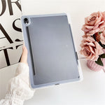 For Samsung Galaxy Tab S9 Case Clear TPU Anti Drop Tablet Cover with Pencil Holder