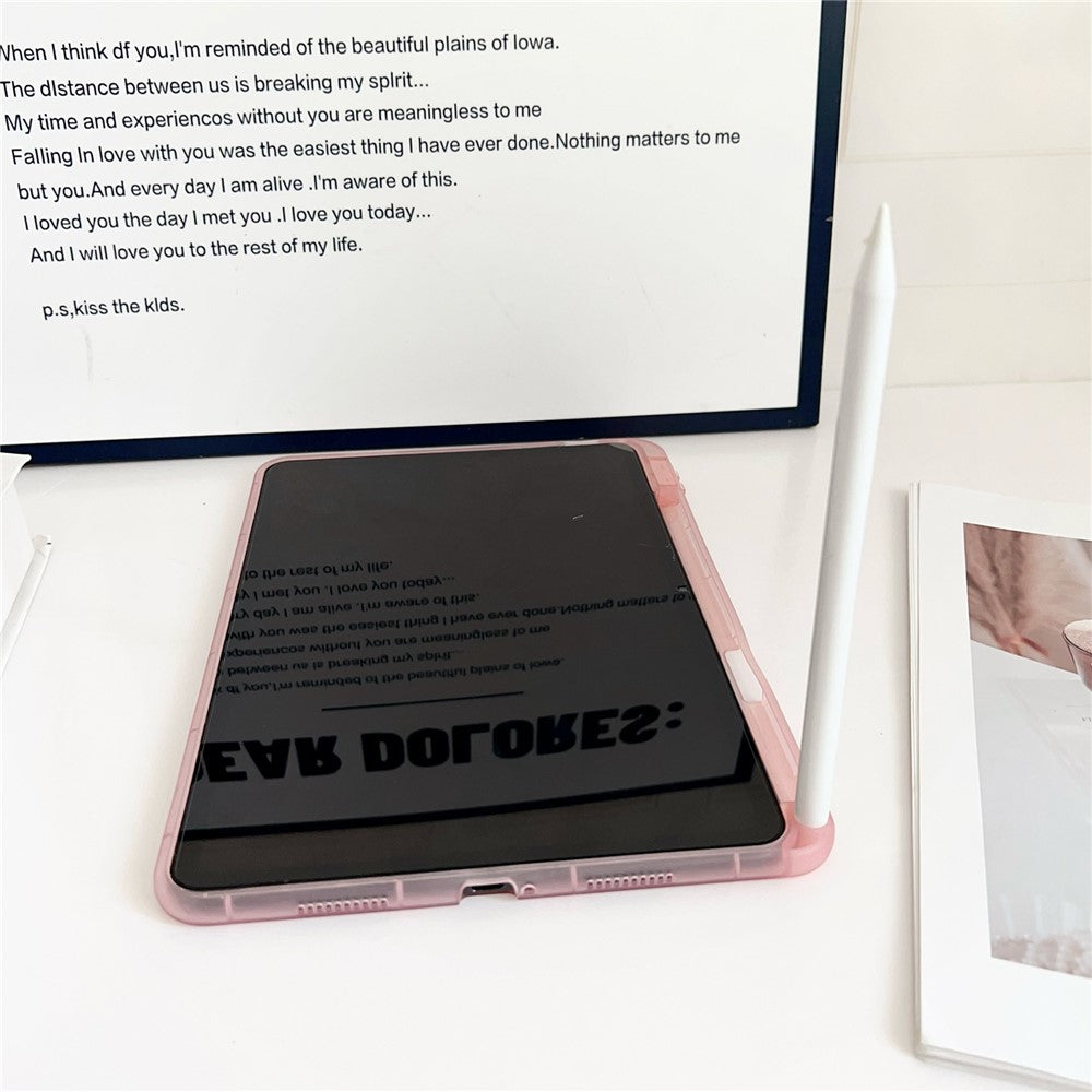 For Xiaomi Pad 6 / Pad 6 Pro Case Clear TPU Anti Drop Tablet Cover with Pencil Holder