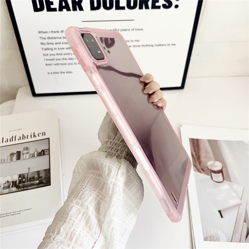 For Xiaomi Pad 6 / Pad 6 Pro Case Clear TPU Anti Drop Tablet Cover with Pencil Holder