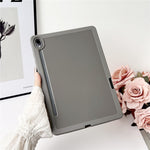 For Samsung Galaxy Tab S9 Case Solid Color TPU Tablet Cover with Pencil Holder