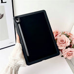 For Samsung Galaxy Tab S9 Case Solid Color TPU Tablet Cover with Pencil Holder
