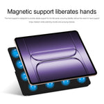 For OnePlus Pad 2 Pro Leather Case Origami Stand Magnetic Tablet Cover Auto Wake / Sleep