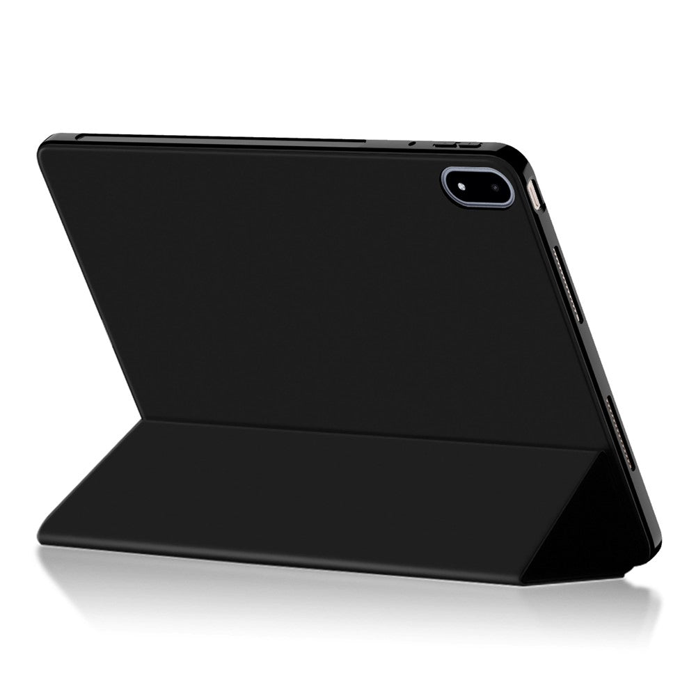 For OnePlus Pad 2 Pro Case PU Leather TPU Back Trifold Stand Tablet Cover