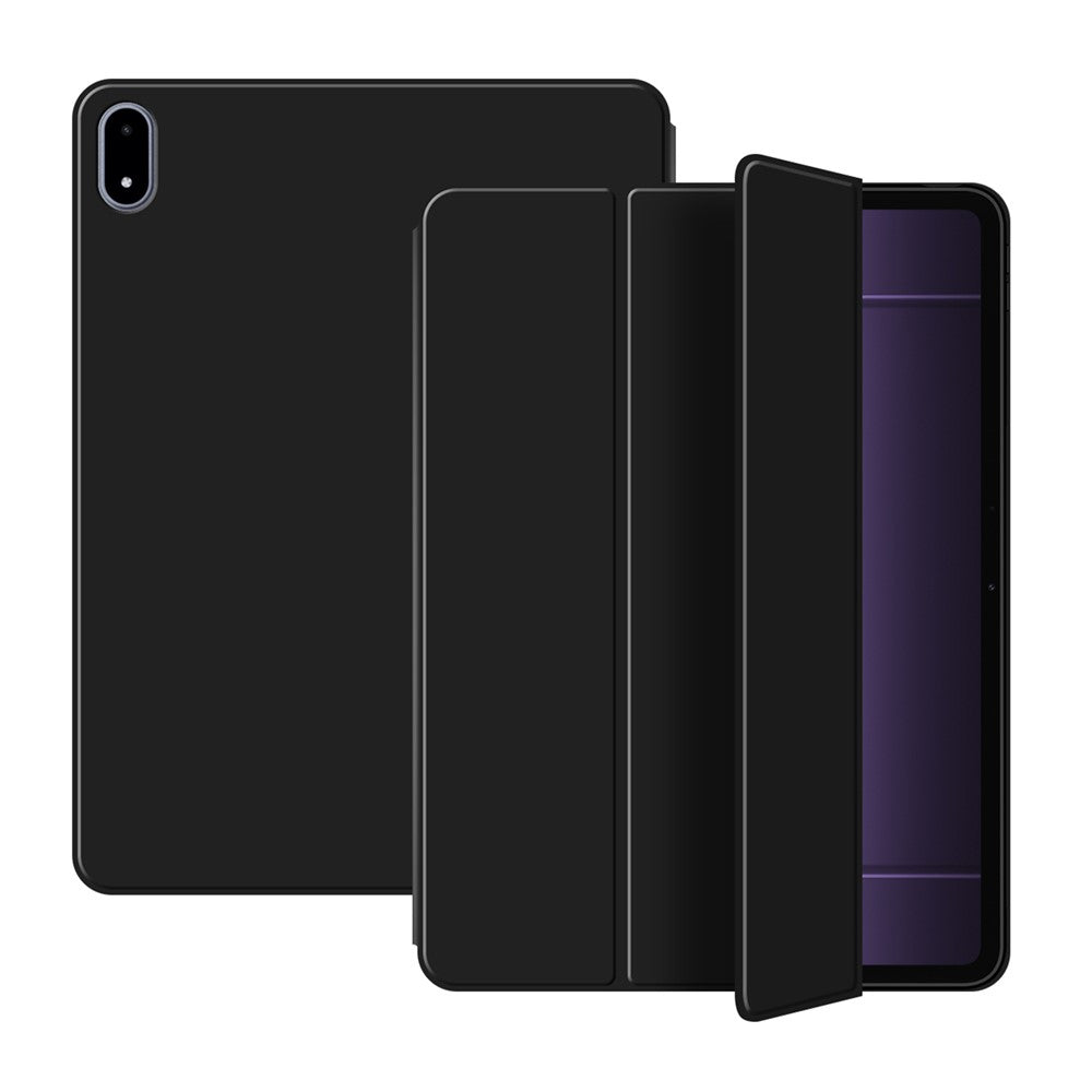 For OnePlus Pad 2 Pro Case PU Leather TPU Back Trifold Stand Tablet Cover