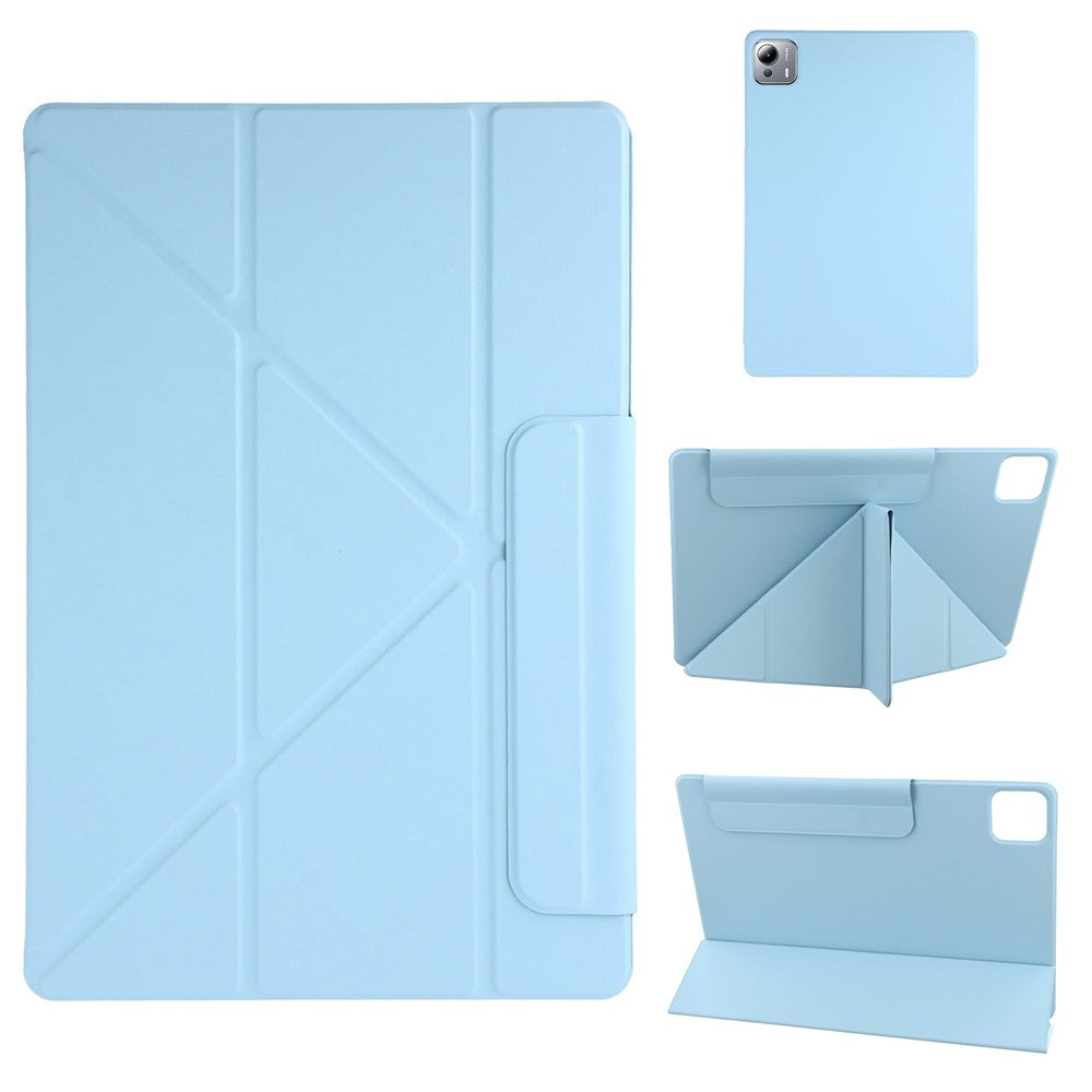 For Xiaomi Pad 7 Ultra Case PC + PU Leather Origami Stand Magnetic Tablet Cover