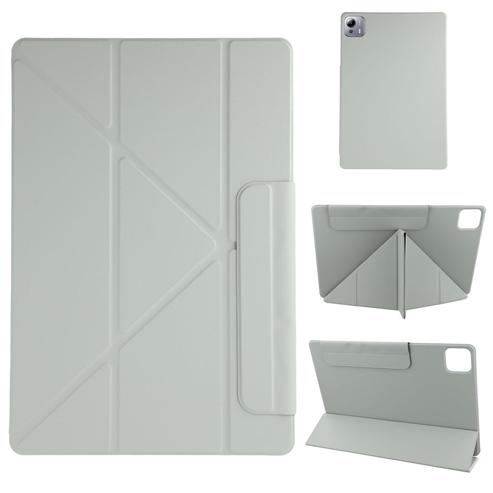 For Xiaomi Pad 7 Ultra Case PC + PU Leather Origami Stand Magnetic Tablet Cover