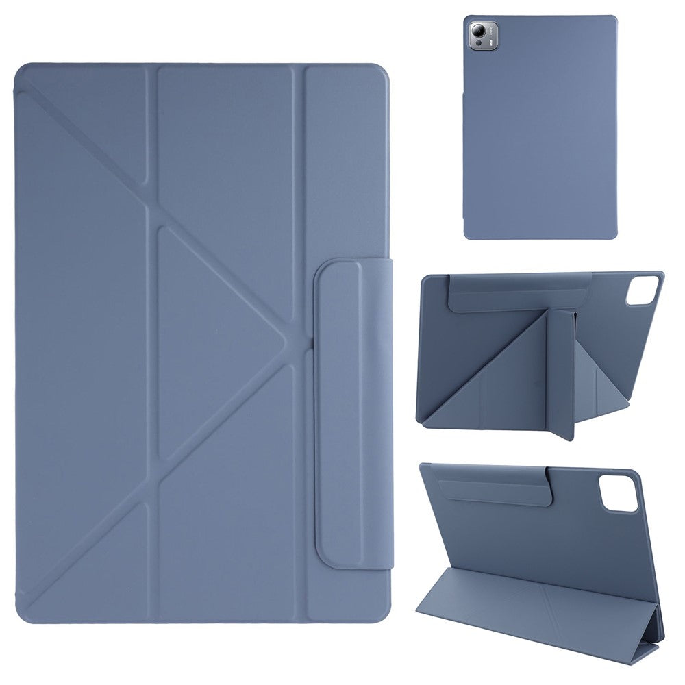For Xiaomi Pad 7 Ultra Case PC + PU Leather Origami Stand Magnetic Tablet Cover