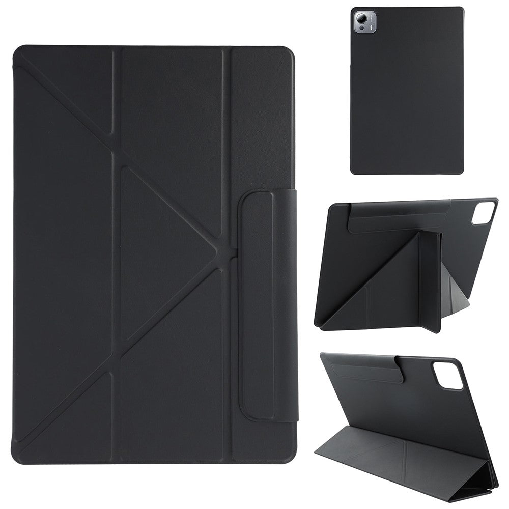 For Xiaomi Pad 7 Ultra Case PC + PU Leather Origami Stand Magnetic Tablet Cover