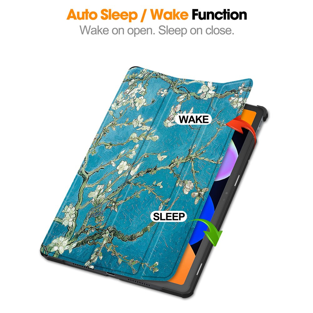 For Lenovo Tab K11 Gen 2 / Idea Tab / Xiaoxin Pad 11 2025 Case Pattern Print Leather Stand Tablet Cover
