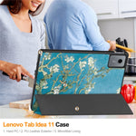 For Lenovo Tab K11 Gen 2 / Idea Tab / Xiaoxin Pad 11 2025 Case Pattern Print Leather Stand Tablet Cover