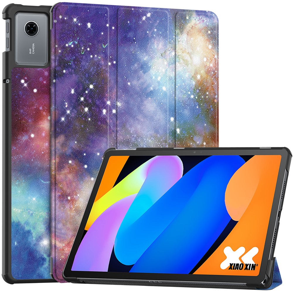 For Lenovo Tab K11 Gen 2 / Idea Tab / Xiaoxin Pad 11 2025 Case Pattern Print Leather Stand Tablet Cover