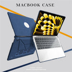 MacBook Air 13 tum (2020) / (2018) (A2337 M1 A2179 A1932) Laptopfodral med logotyp / Stöd Stötsäkert fodral i PC TPU-tyg