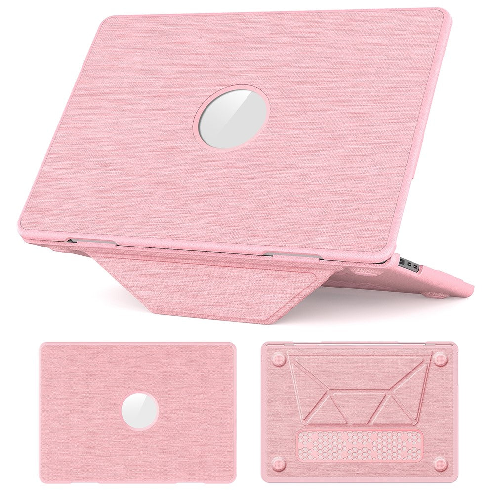 MacBook Air 13 tum (2020) / (2018) (A2337 M1 A2179 A1932) Laptopfodral med logotyp / Stöd Stötsäkert fodral i PC TPU-tyg