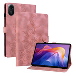 For Xiaomi Redmi Pad 2 11 Case Lily Flower Imprint Card Slots Leather Tablet Cover