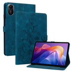 For Xiaomi Redmi Pad 2 11 Case Lily Flower Imprint Card Slots Leather Tablet Cover
