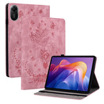 For Xiaomi Redmi Pad 2 11 Case Card Holder Anti-Scratch Leather Cover Rose Flower Imprint