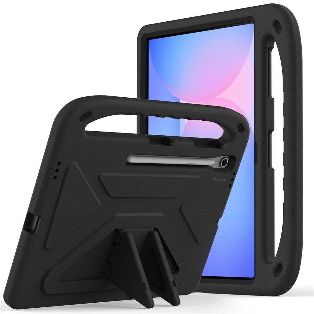 Til Samsung Galaxy Tab S10 FE+ Cover Håndgreb Støttefod Tablet EVA Cover