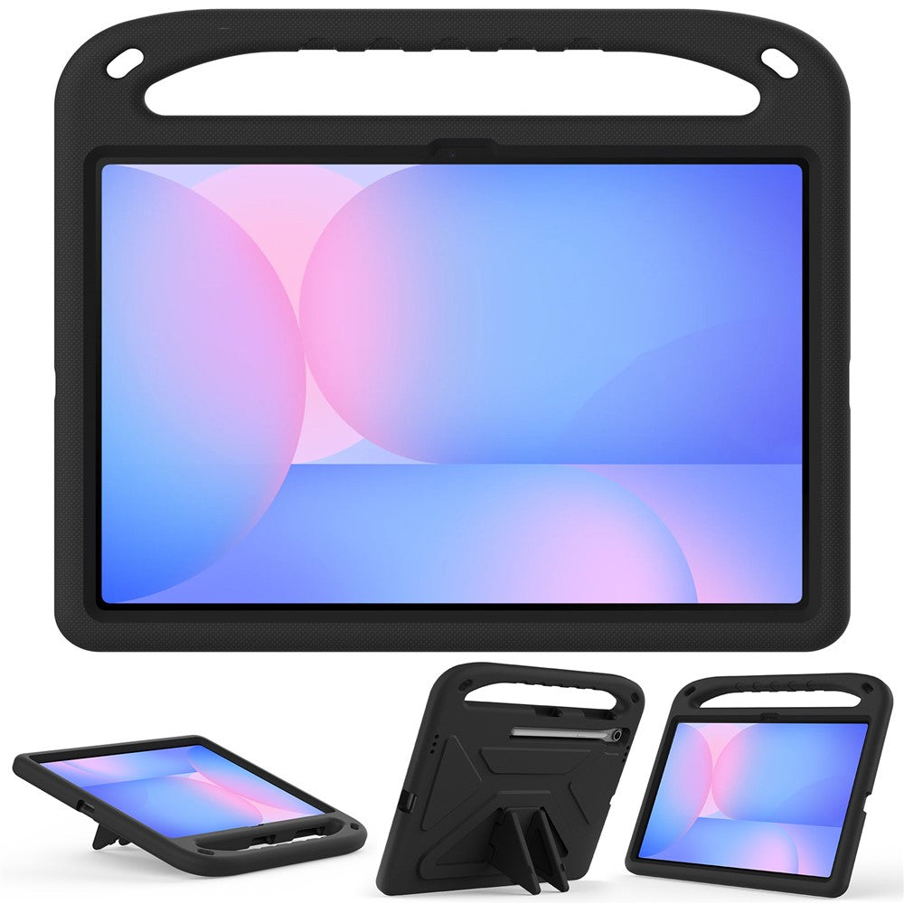 Til Samsung Galaxy Tab S10 FE+ Cover Håndgreb Støttefod Tablet EVA Cover
