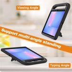 Til Samsung Galaxy Tab S10 FE+ Cover Håndgreb Støttefod Tablet EVA Cover