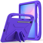 Til Samsung Galaxy Tab S10 FE+ Cover Håndgreb Støttefod Tablet EVA Cover
