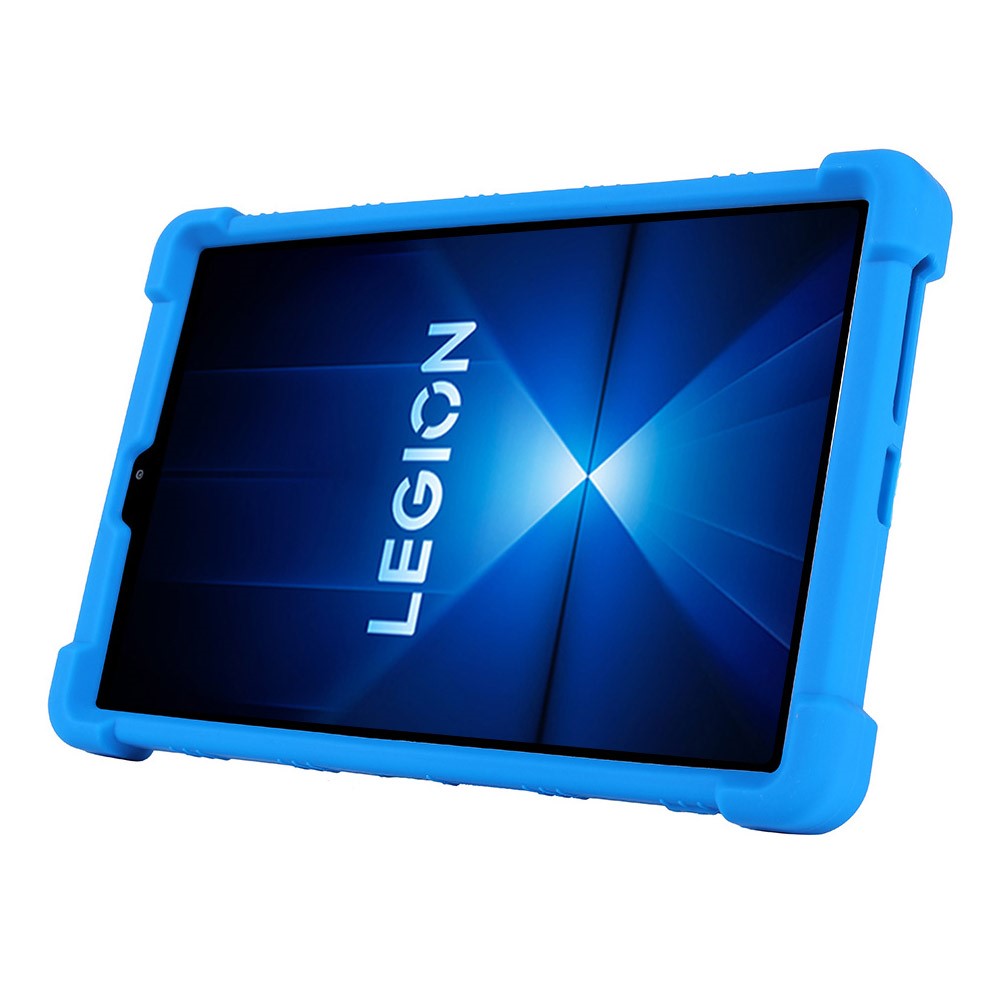 For Lenovo Legion Y700 (2025) Silicone Case with Kickstand Rugged Protective Cover