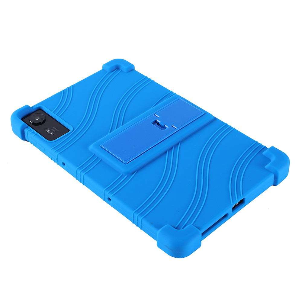 For Lenovo Legion Y700 (2025) Silicone Case with Kickstand Rugged Protective Cover
