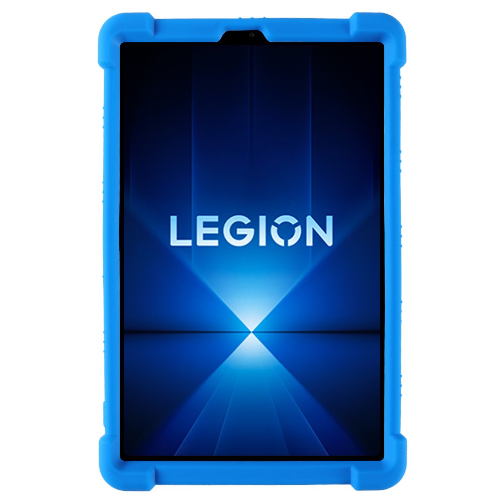 For Lenovo Legion Y700 (2025) Silicone Case with Kickstand Rugged Protective Cover