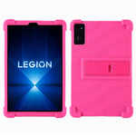For Lenovo Legion Y700 (2025) Silicone Case with Kickstand Rugged Protective Cover